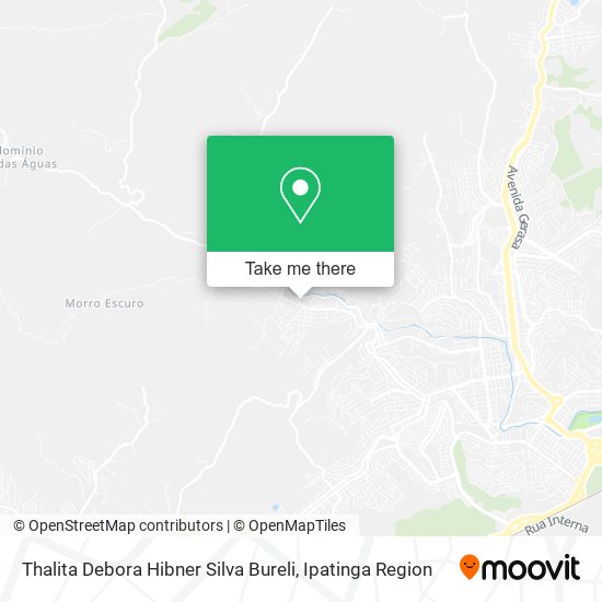 Thalita Debora Hibner Silva Bureli map