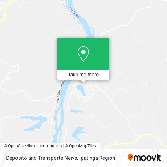 Deposito and Transporte Neiva map