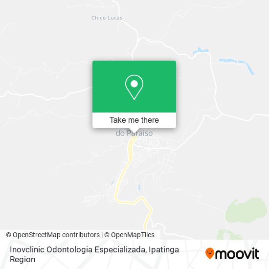 Mapa Inovclinic Odontologia Especializada