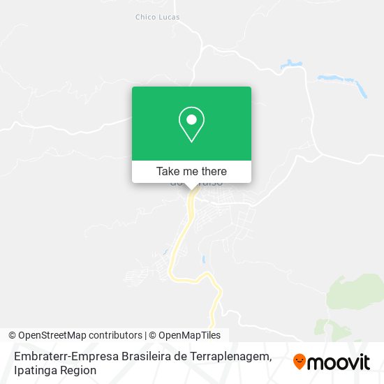 Mapa Embraterr-Empresa Brasileira de Terraplenagem
