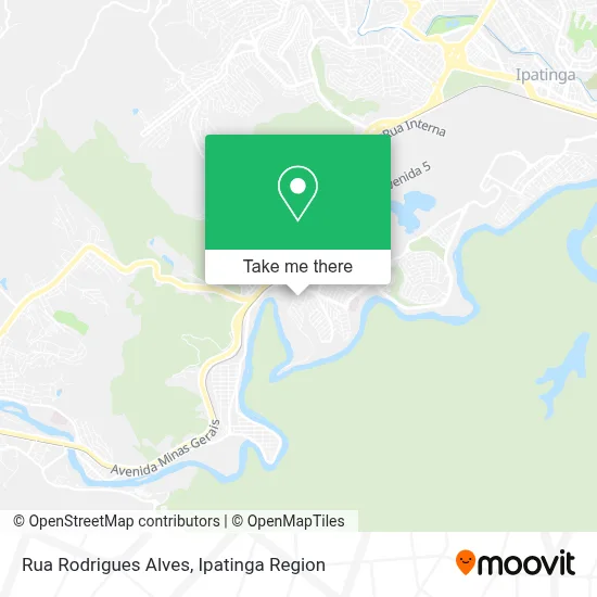 Rua Rodrigues Alves map