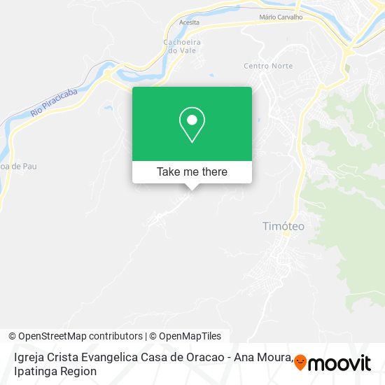 Igreja Crista Evangelica Casa de Oracao - Ana Moura map