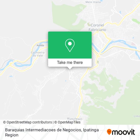 Baraquias Intermediacoes de Negocios map