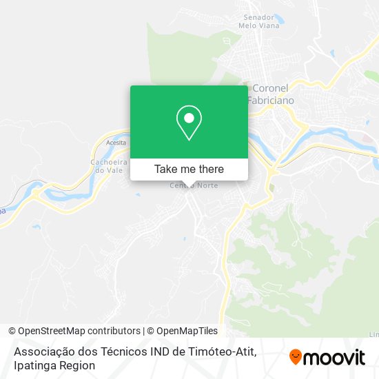Associação dos Técnicos IND de Timóteo-Atit map
