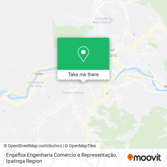 Engeflux Engenharia Comércio e Representação map