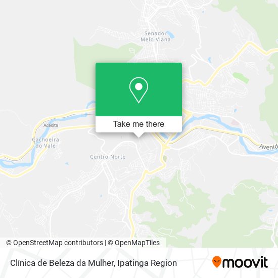 Clínica de Beleza da Mulher map