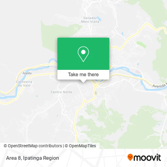 Area 8 map