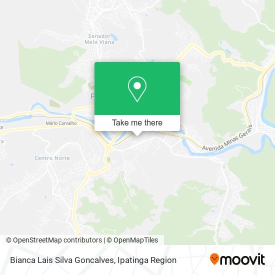 Bianca Lais Silva Goncalves map