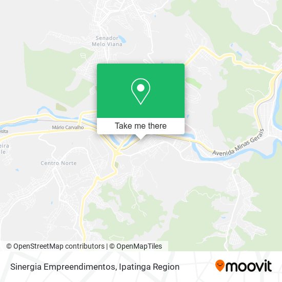 Sinergia Empreendimentos map