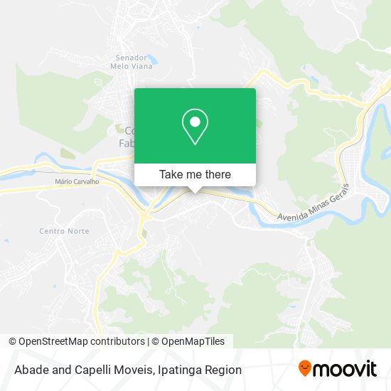 Abade and Capelli Moveis map