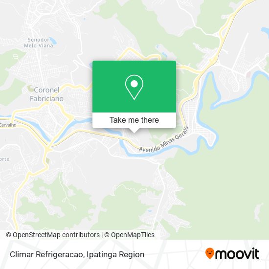 Climar Refrigeracao map