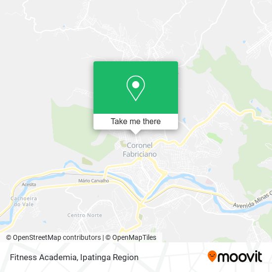 Mapa Fitness Academia