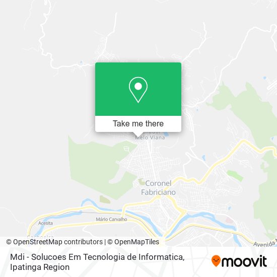 Mdi - Solucoes Em Tecnologia de Informatica map