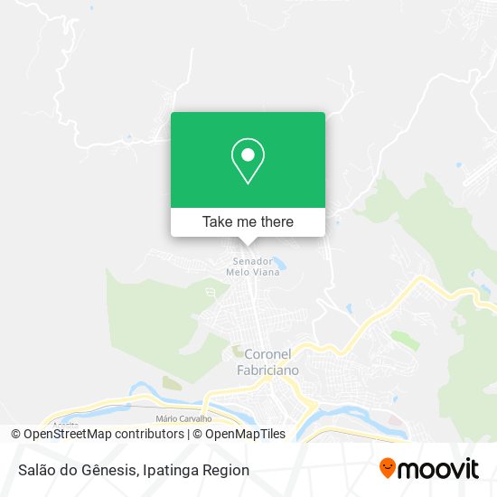 Salão do Gênesis map