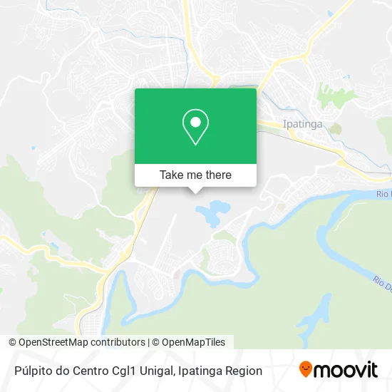 Púlpito do Centro Cgl1 Unigal map