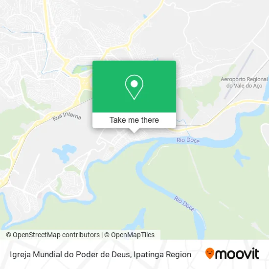 Igreja Mundial do Poder de Deus map