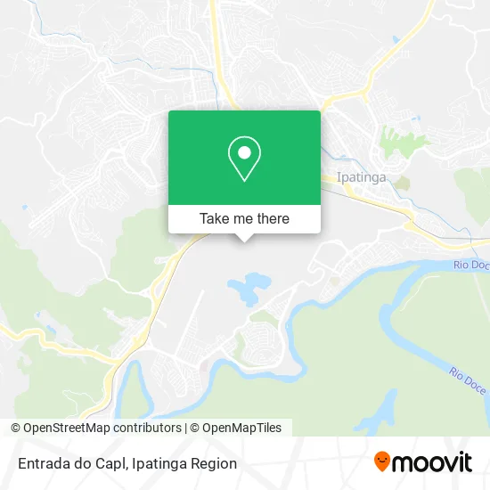 Entrada do Capl map