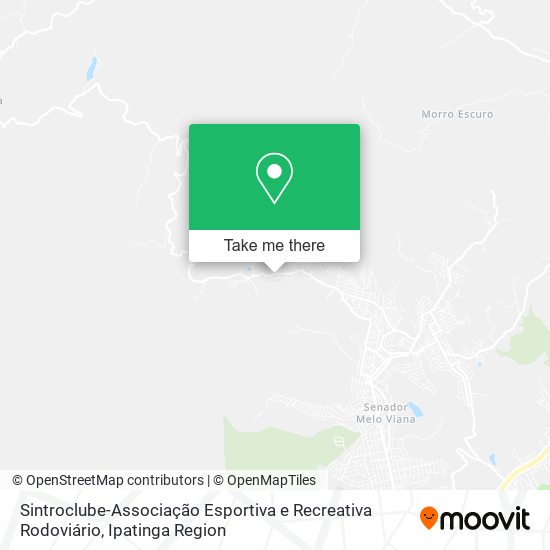 Sintroclube-Associação Esportiva e Recreativa Rodoviário map