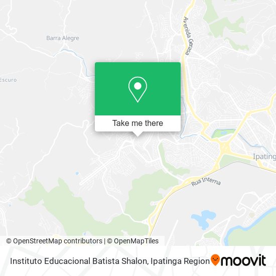 Instituto Educacional Batista Shalon map