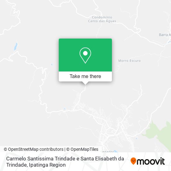 Carmelo Santissima Trindade e Santa Elisabeth da Trindade map