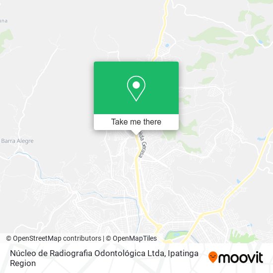 Núcleo de Radiografia Odontológica Ltda map