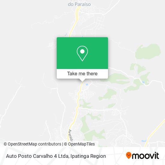 Mapa Auto Posto Carvalho 4 Ltda