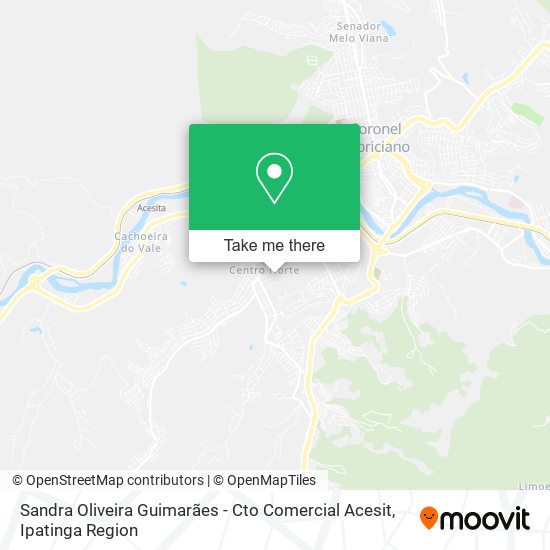 Sandra Oliveira Guimarães - Cto Comercial Acesit map