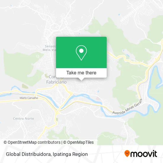 Global Distribuidora map