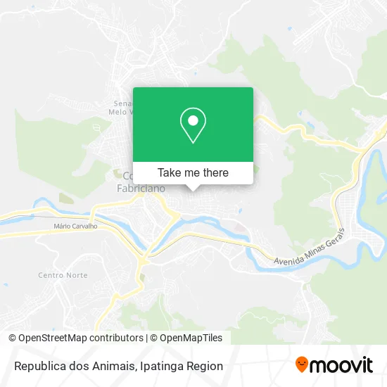 Republica dos Animais map