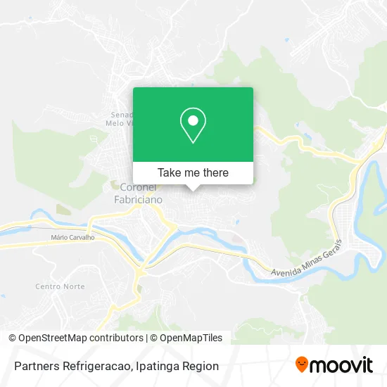 Partners Refrigeracao map