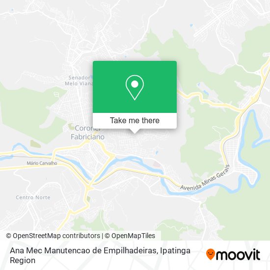 Mapa Ana Mec Manutencao de Empilhadeiras