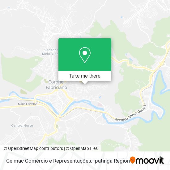 Celmac Comércio e Representações map