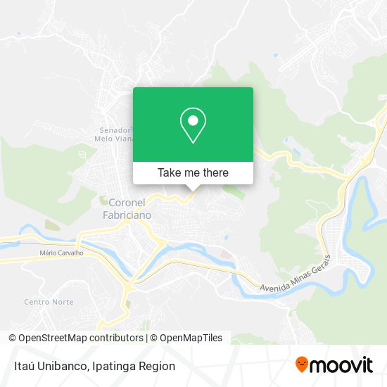 Itaú Unibanco map