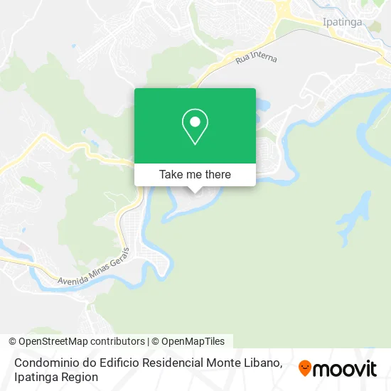 Condominio do Edificio Residencial Monte Libano map
