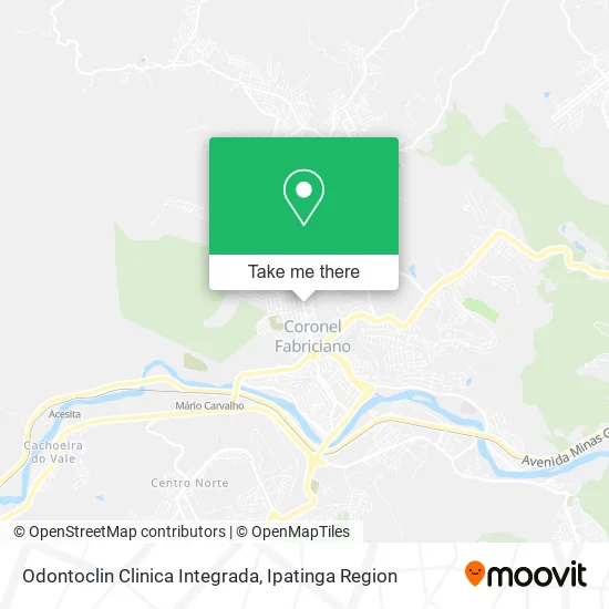 Odontoclin Clinica Integrada map