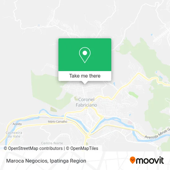 Maroca Negocios map