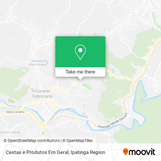 Cestas e Produtos Em Geral map