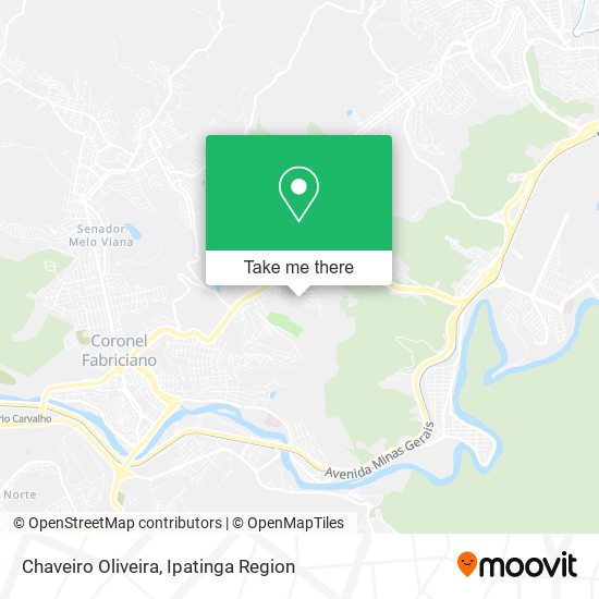 Chaveiro Oliveira map