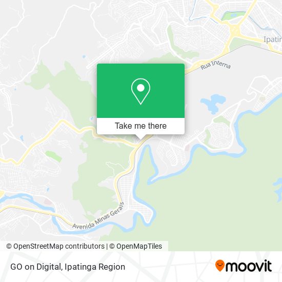 GO on Digital map