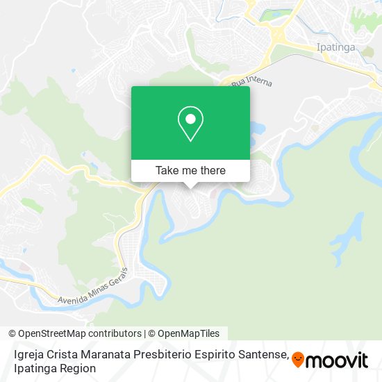 Igreja Crista Maranata Presbiterio Espirito Santense map