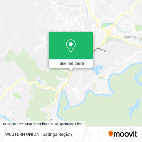 WESTERN UNION map