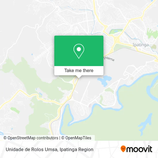 Unidade de Rolos Umsa map