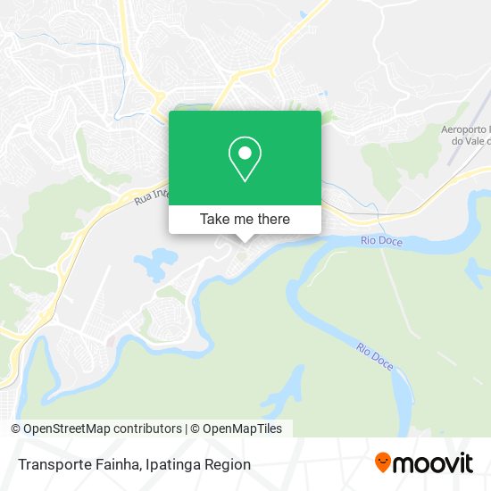 Transporte Fainha map