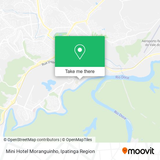 Mini Hotel Moranguinho map