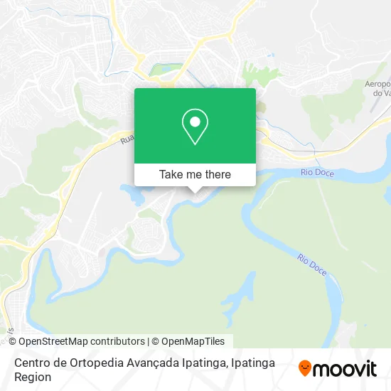 Centro de Ortopedia Avançada Ipatinga map