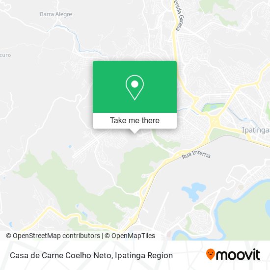 Casa de Carne Coelho Neto map