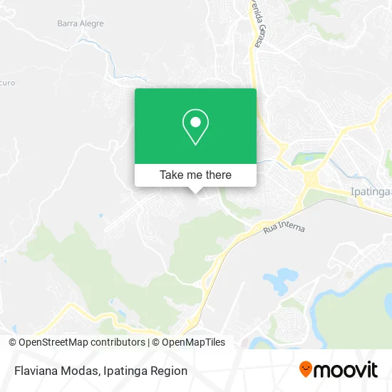 Flaviana Modas map