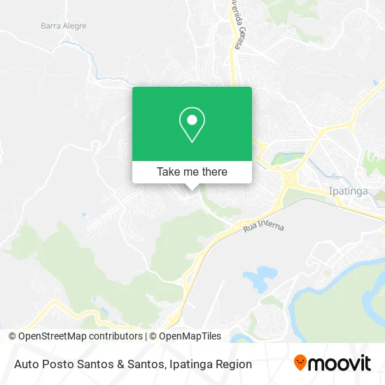 Auto Posto Santos & Santos map