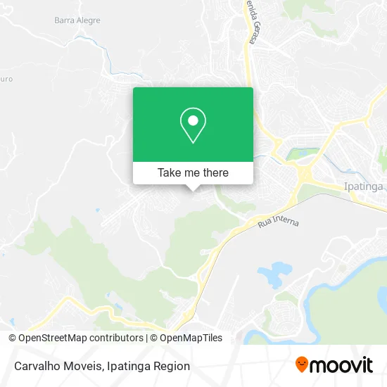 Carvalho Moveis map