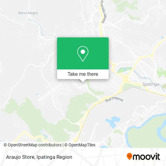 Araujo Store map